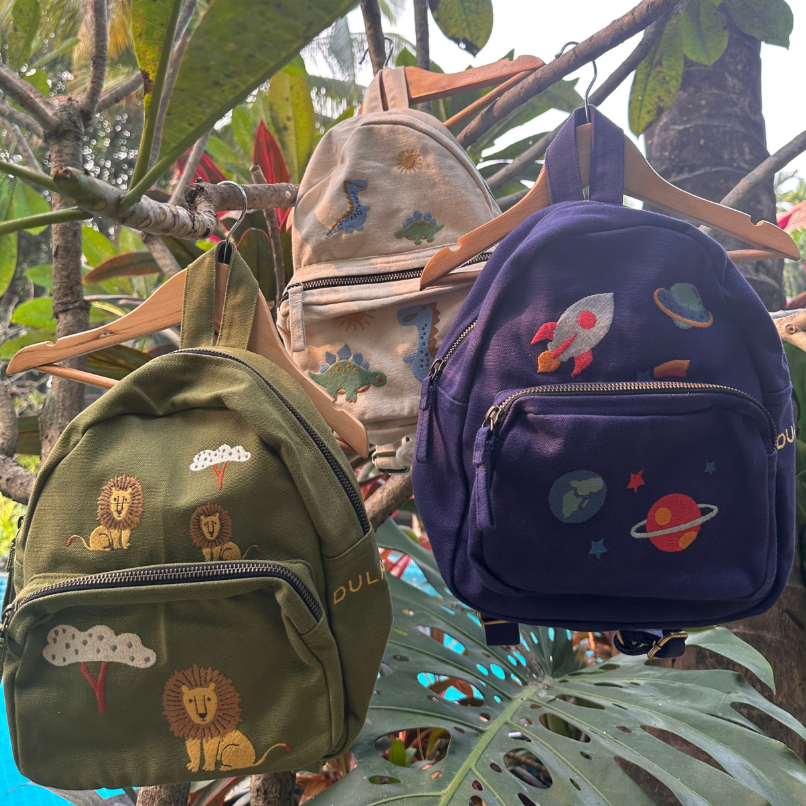 Organic Canvas Backpack