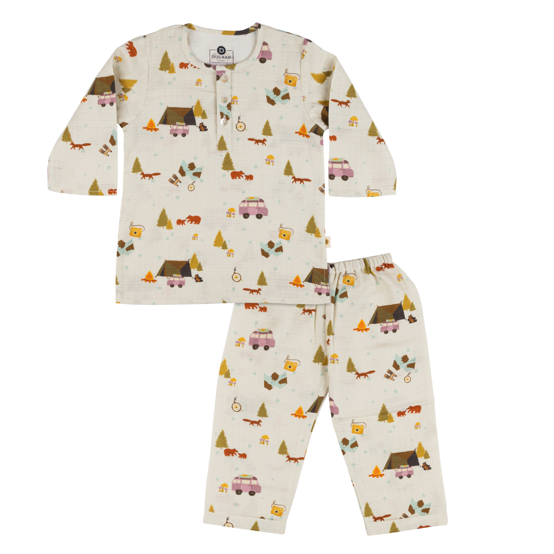 Organic Muslin Loungewear Set