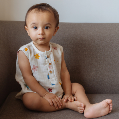 Organic Muslin Romper