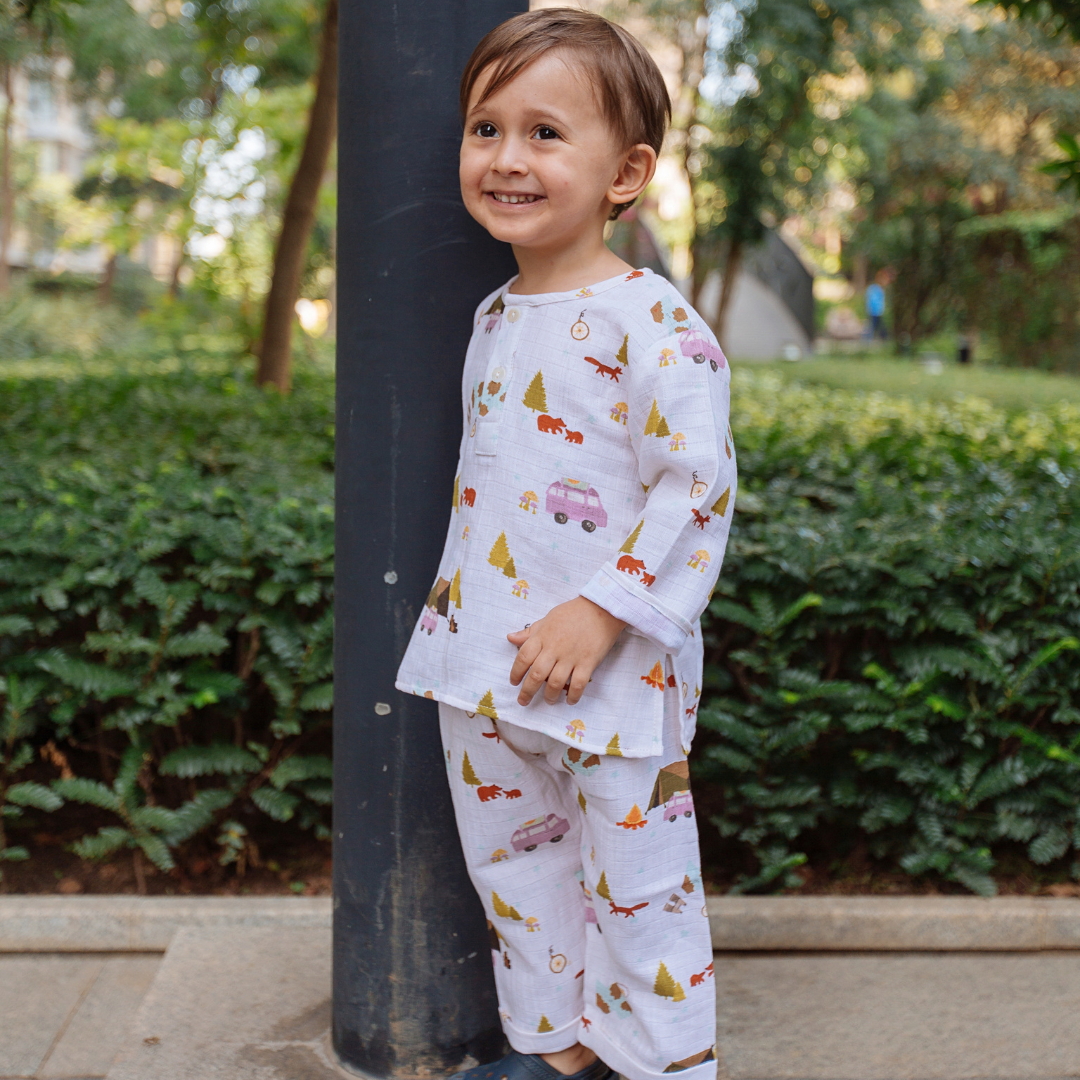 Organic Muslin Loungewear Set