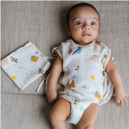 Organic Muslin Jhabla (Set of 3)