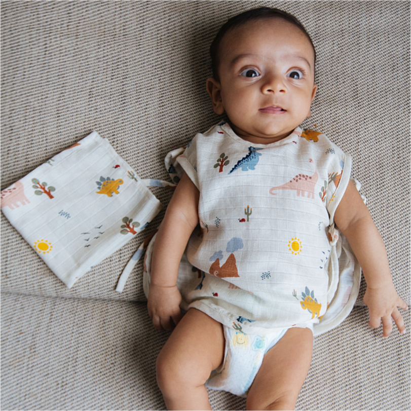 Organic Muslin Face Napkin (Set of 4)