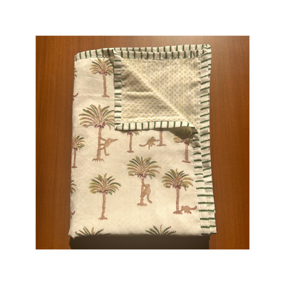 Mulmul Muslin Dohar | Hand-Block Printed