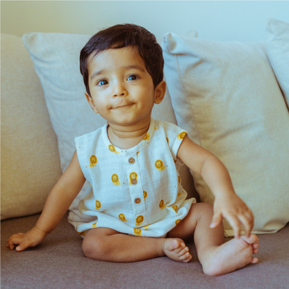 Organic Muslin Romper