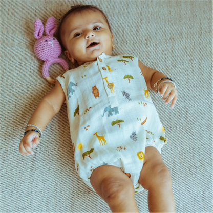 Organic Muslin Romper