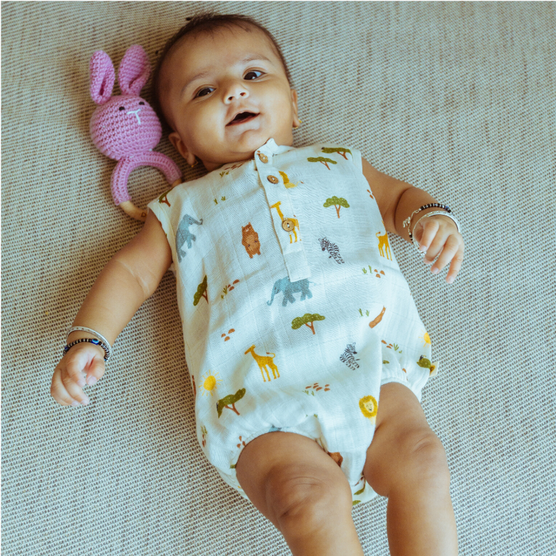 Organic Muslin Romper