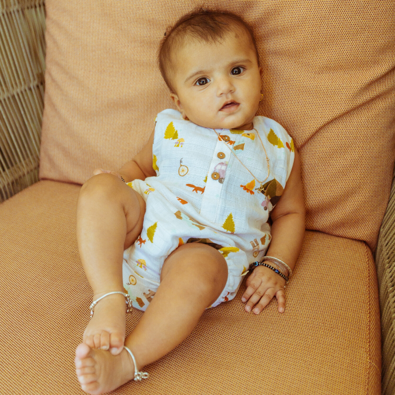 Organic Muslin Romper