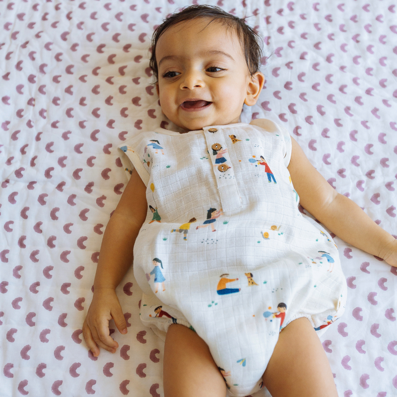 Organic Muslin Romper