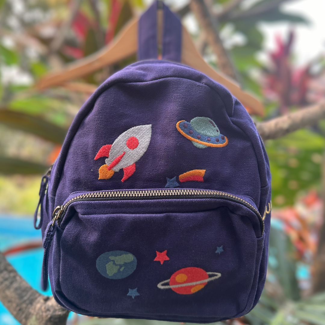 Organic Canvas Backpack