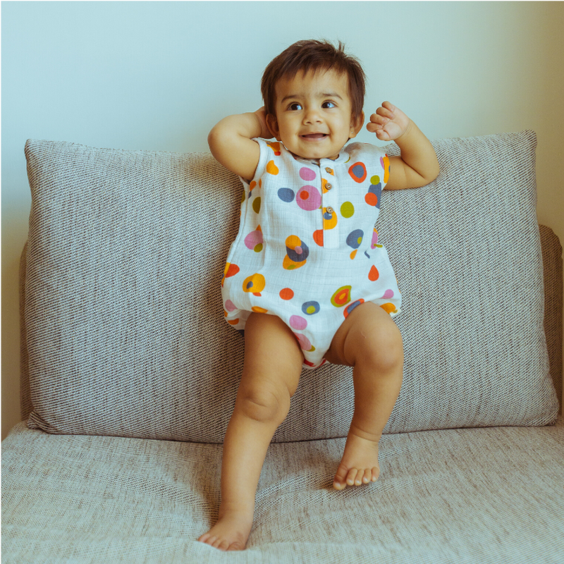 Organic Muslin Romper