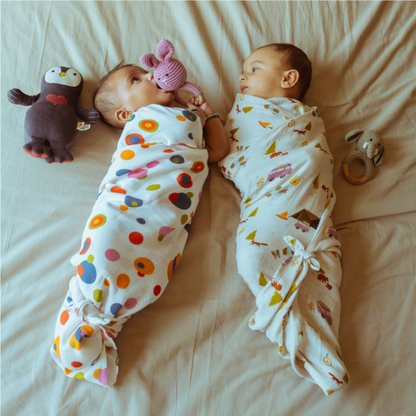 Organic Muslin Swaddle (Set of 2)