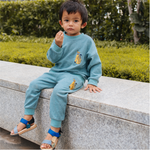 Organic Melange Tracksuit Set