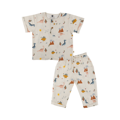 Organic Muslin Joggers Set