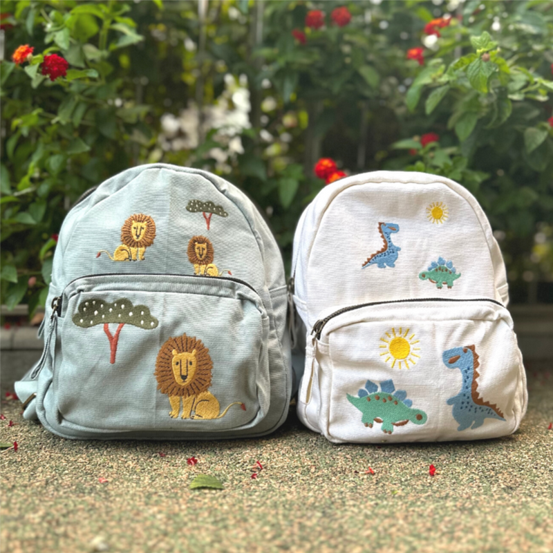 Organic canvas backpack best sale