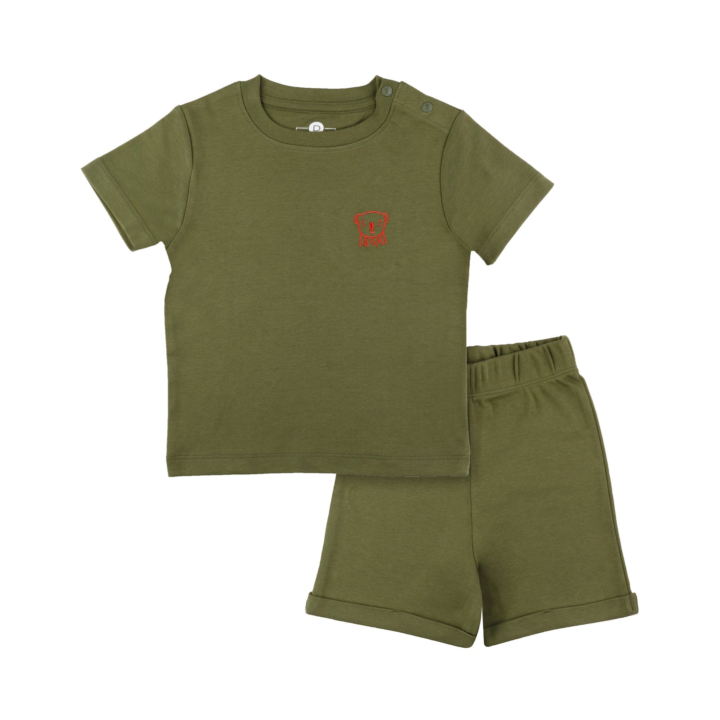 Organic Tee & Shorts Co-ord Set