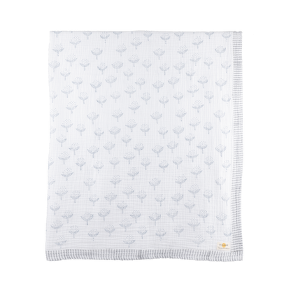 Organic Muslin Swaddle | Hand-Block Printed