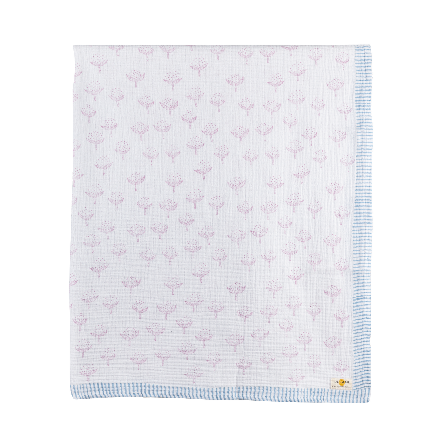 Organic Muslin Swaddle | Hand-Block Printed